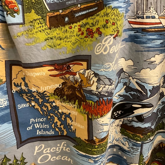 David Carey Original 2015 Alaska Camp Mens Large - Picture 6 of 7